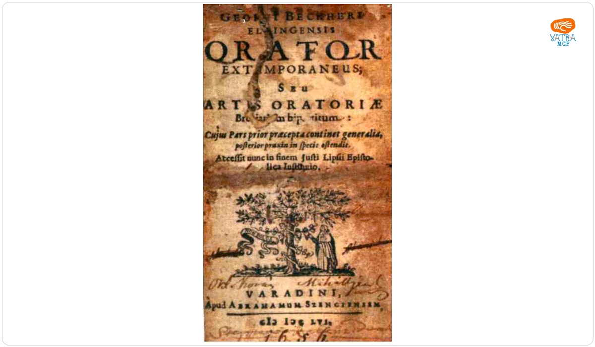 Georgi Elbingensis Beckheri — Orator extemporaneus seu arte orationae