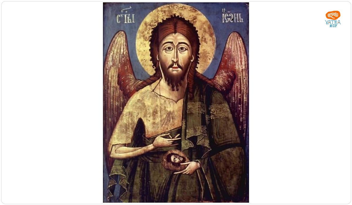 Sfântul Ioan Botezătorul îngerul deșertului