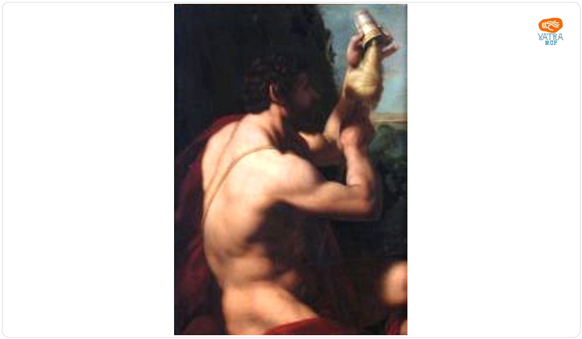 Hercule torcând lâna de aur