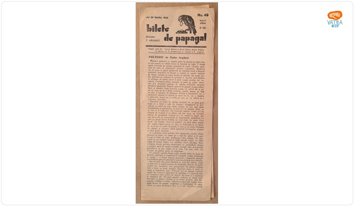 Bilete de papagal, nr. 49