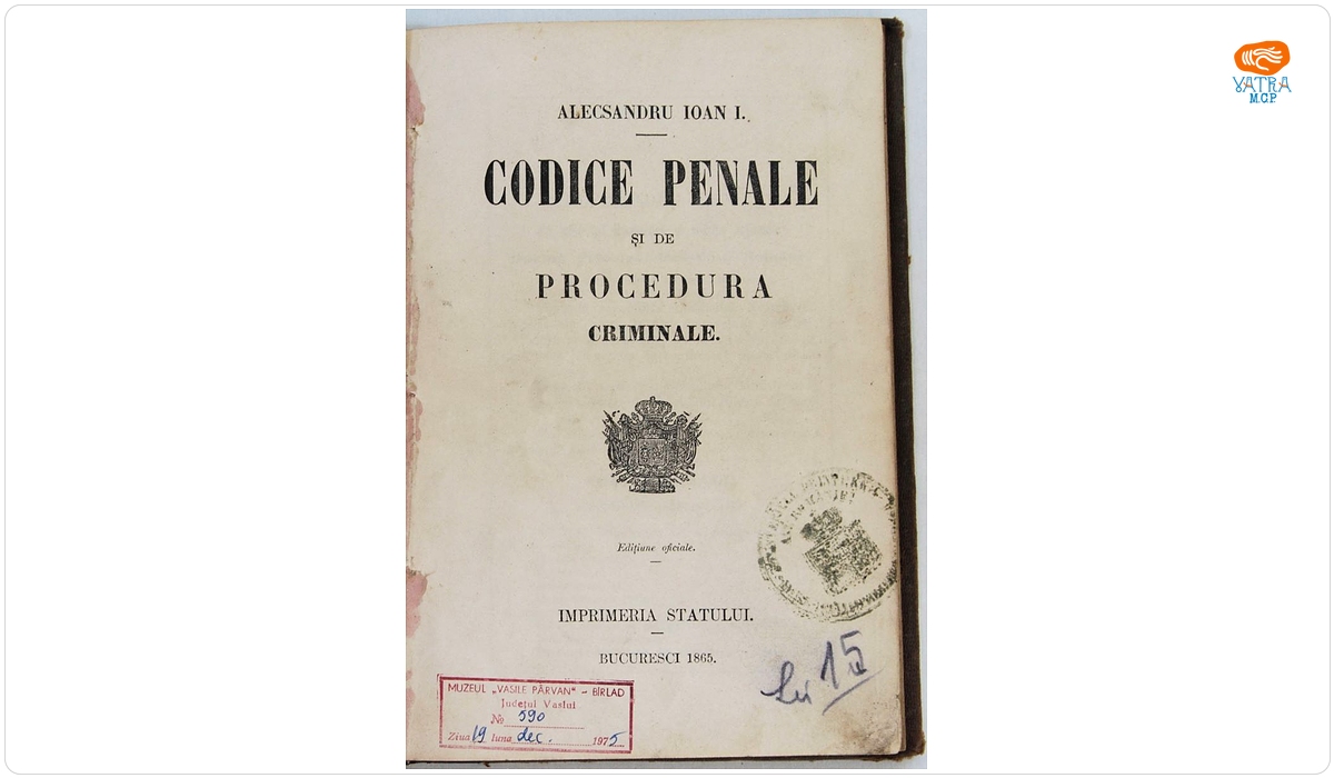 Codice Penale și de Procedură Criminale