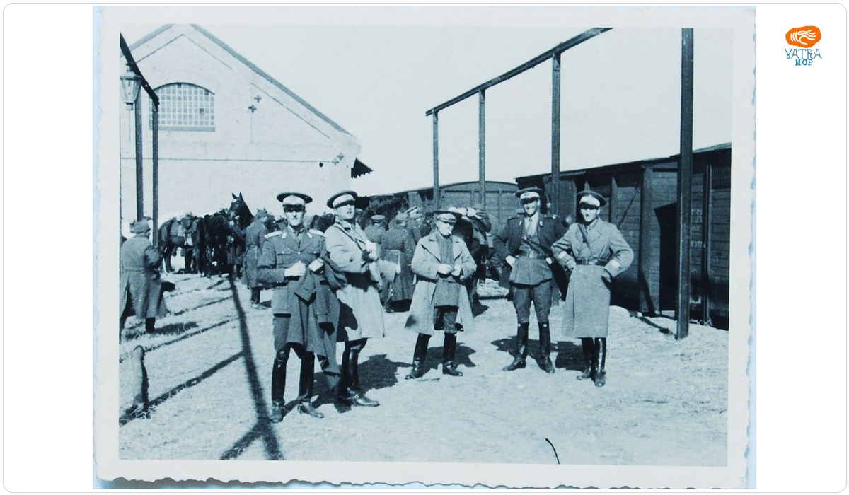 Îmbarcarea Regimentului 2 Roșiori pentru manevrele de toamnă