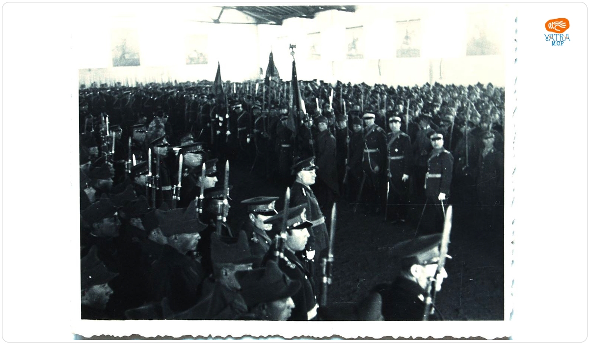 Depunerea jurământului - Regimentul 2 Roșiori, Garnizoana Bârlad