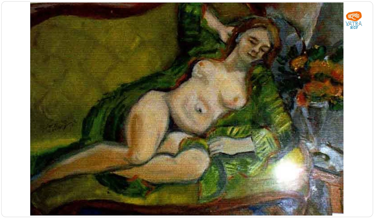 Theodor Pallady — Nud pe fotoliul galben