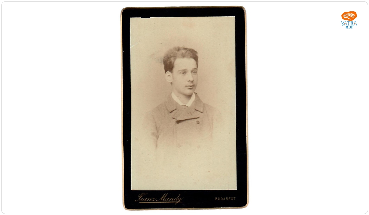 Franz Mándy — Fotografie care îl reprezintă pe Constantin (Dinu) Brătianu