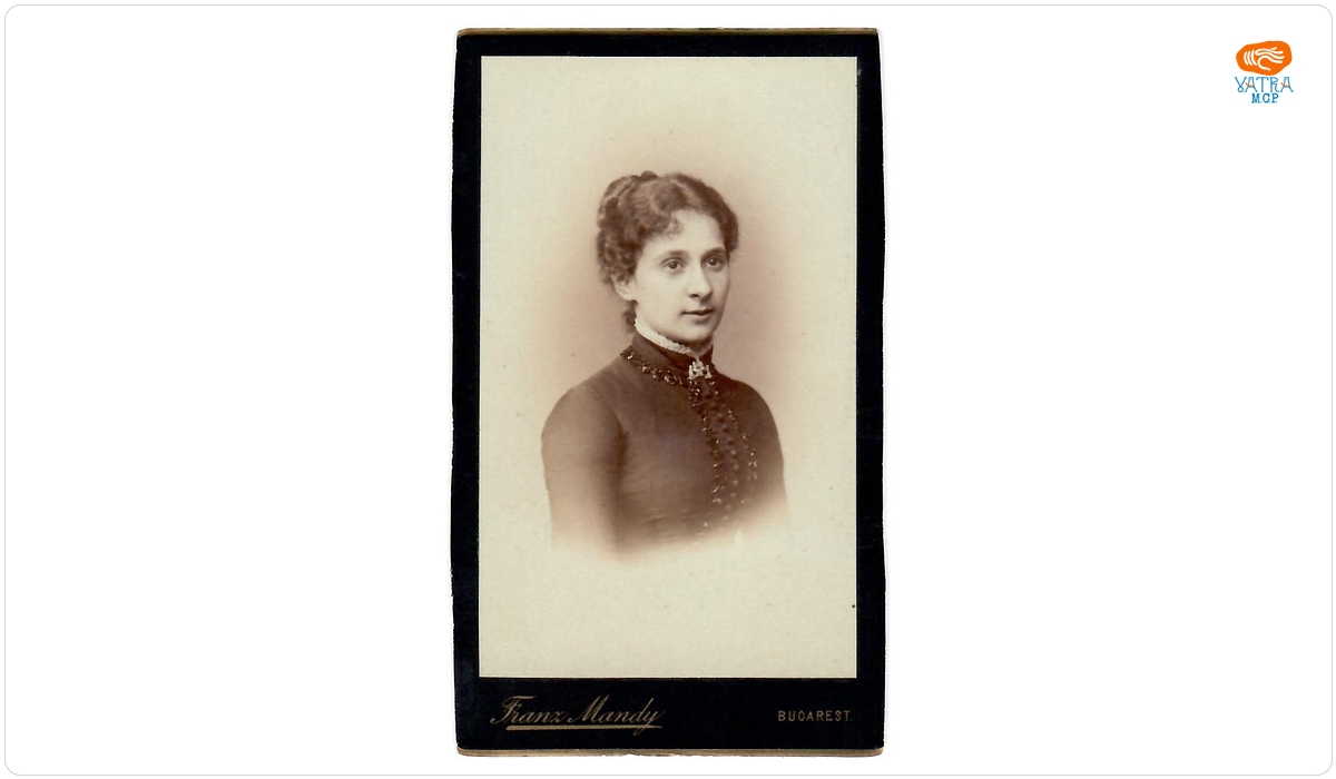 Franz Mándy — Fotografie care o reprezintă pe Sabina Brătianu