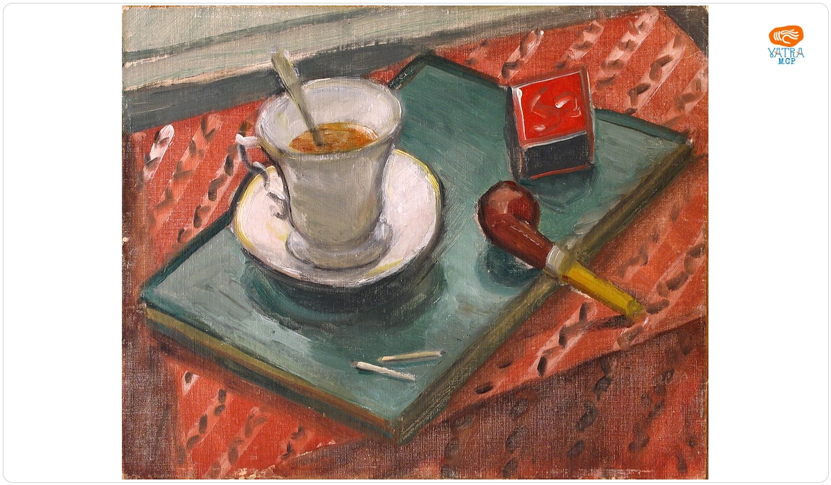 Theodor Pallady — Natură moartă cu pipă