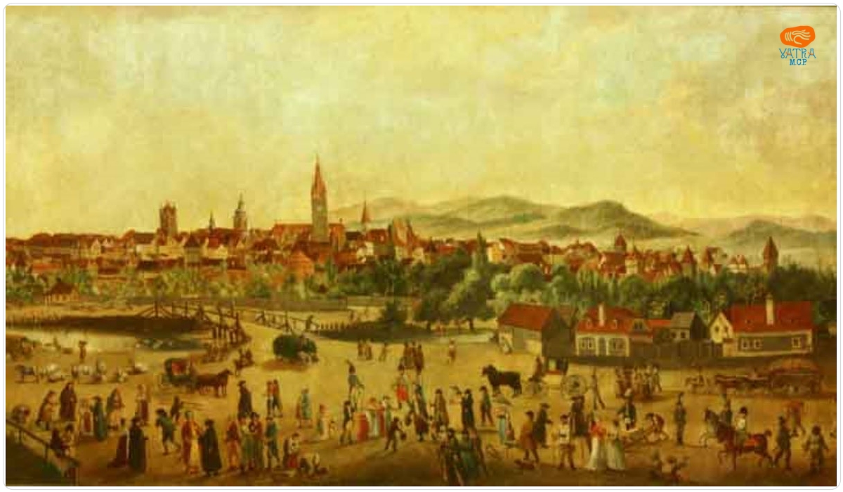 Frantz Neuhauser cel Tânăr — Panorama Sibiului la 1817