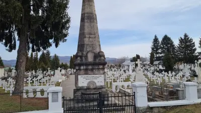 Monumentul Eroilor din primul război mondial din Râmnicu Vâlcea, cimitirul Cetățuia