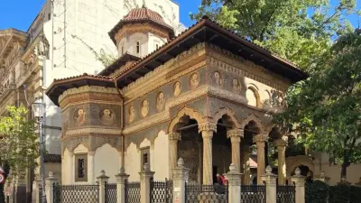 Mănăstirea Stavropoleos, București - cea mai frumoasă exprimare de stil Brâncovenesc